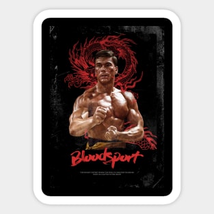 Bloodsport Sticker